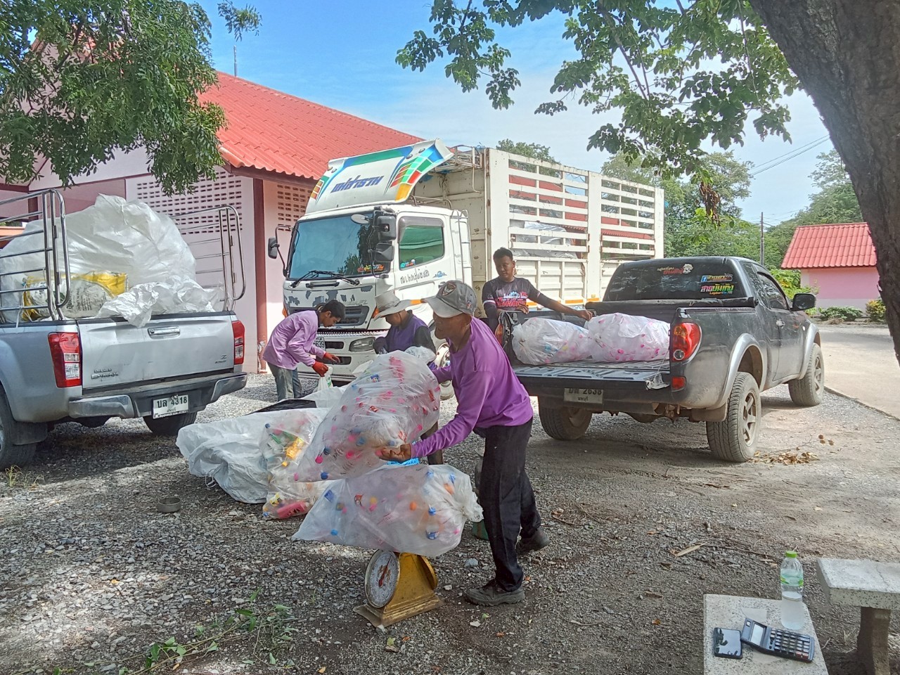 รับซื้อขยะรีไซเคิล ประจำเดือน กรกฎาคม 2568 องค์การบริหารส่วนตำบลหนองทรายขาว